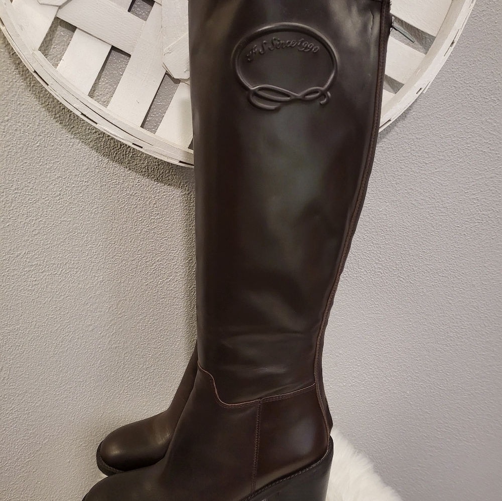 Franco Sarto Knee High Riding Boot - Picture 5 of 10